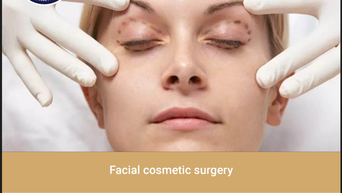 Facial cosmetic surgery  Photo